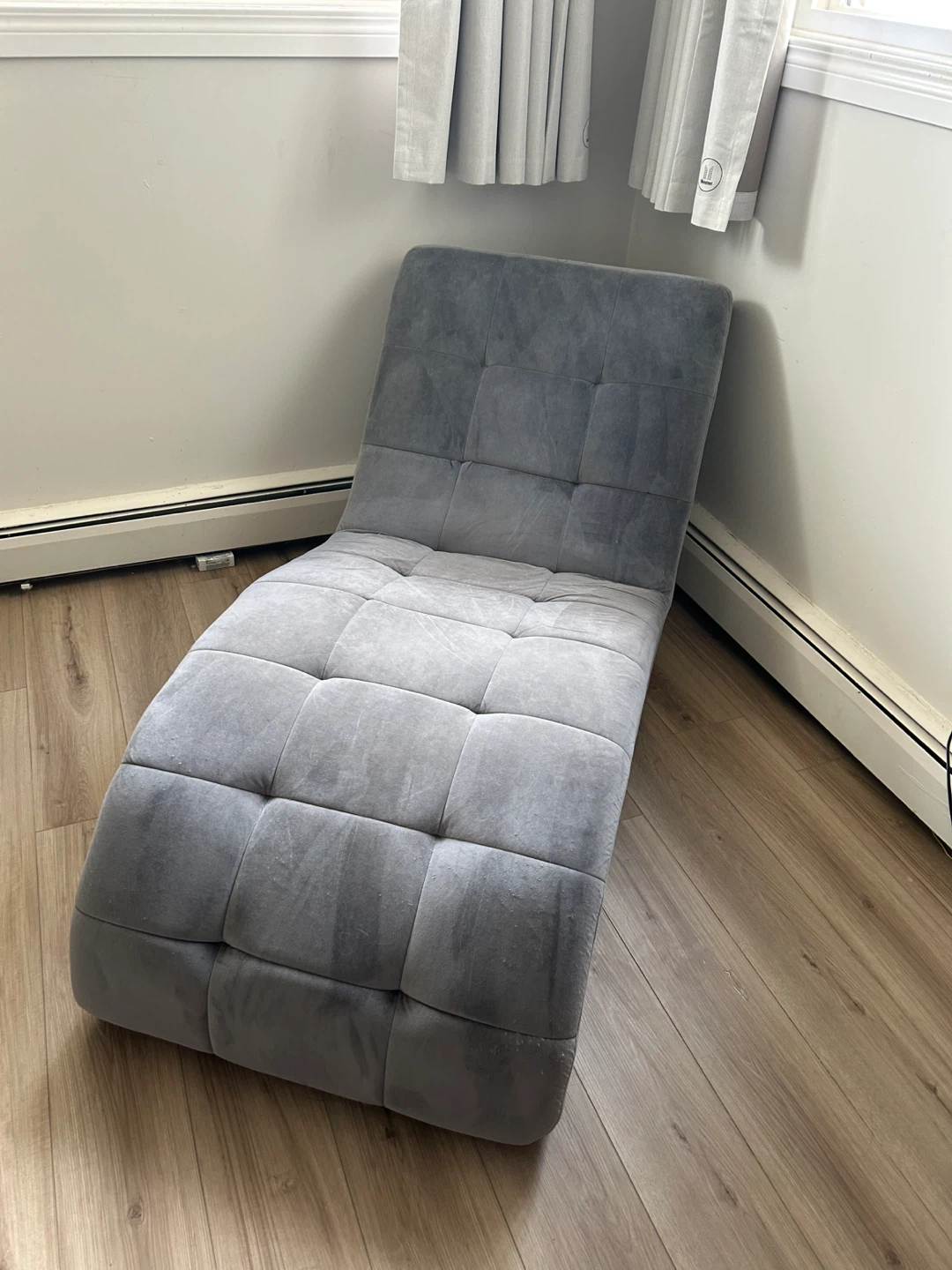 Grey Chaise Lounge - photo 3