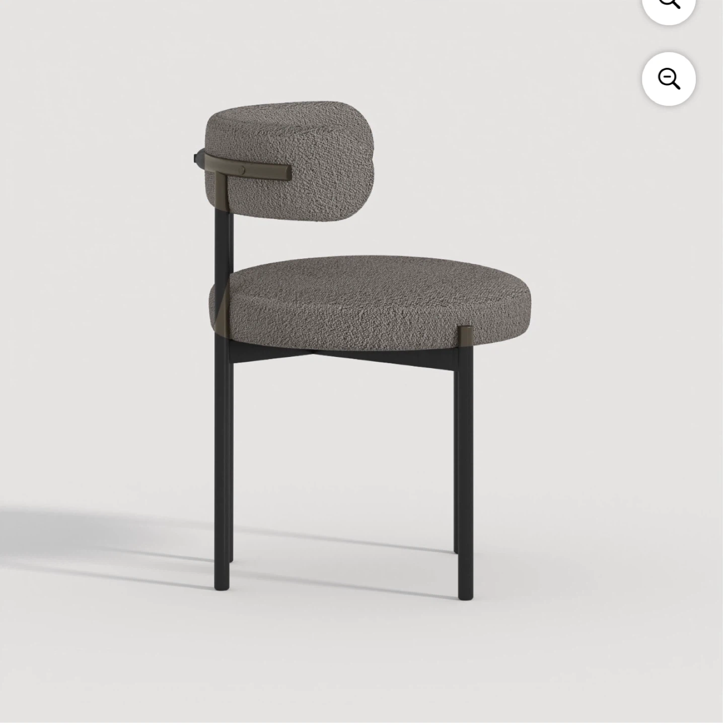 Grey Bouclé Dining Chair ( Brand New in Packaging) - photo 5