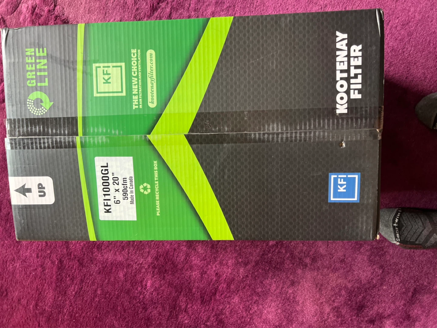 KFI Kootenay Filter KFI1000GL 6" x 20" Carbon Filter - photo 2