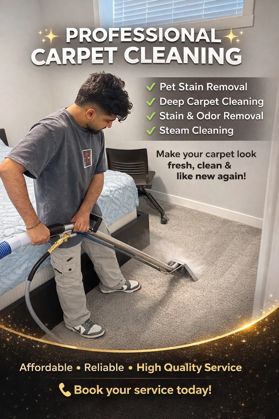 Steam Carpet Cleaning