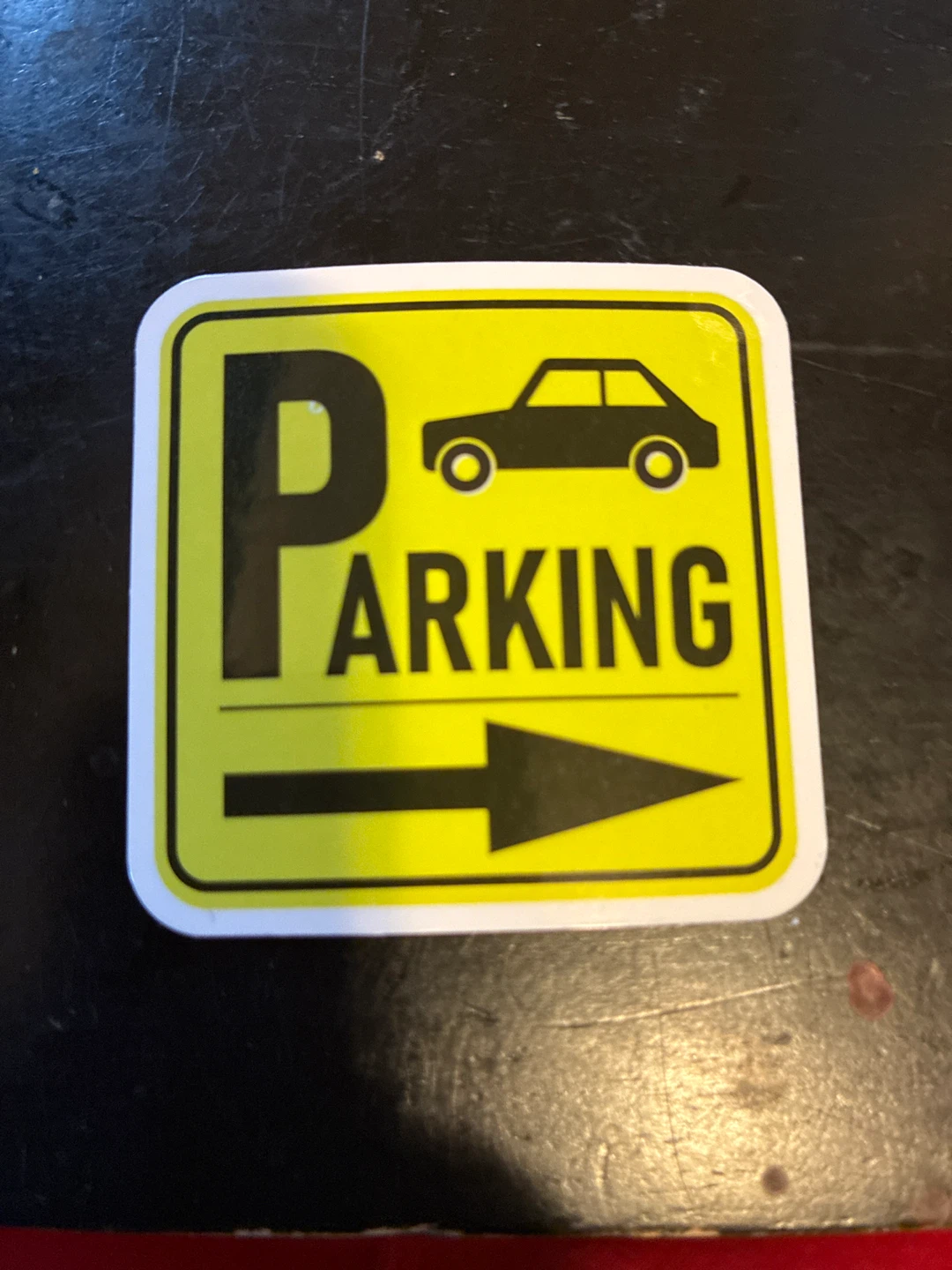 Parking Sign Sticker