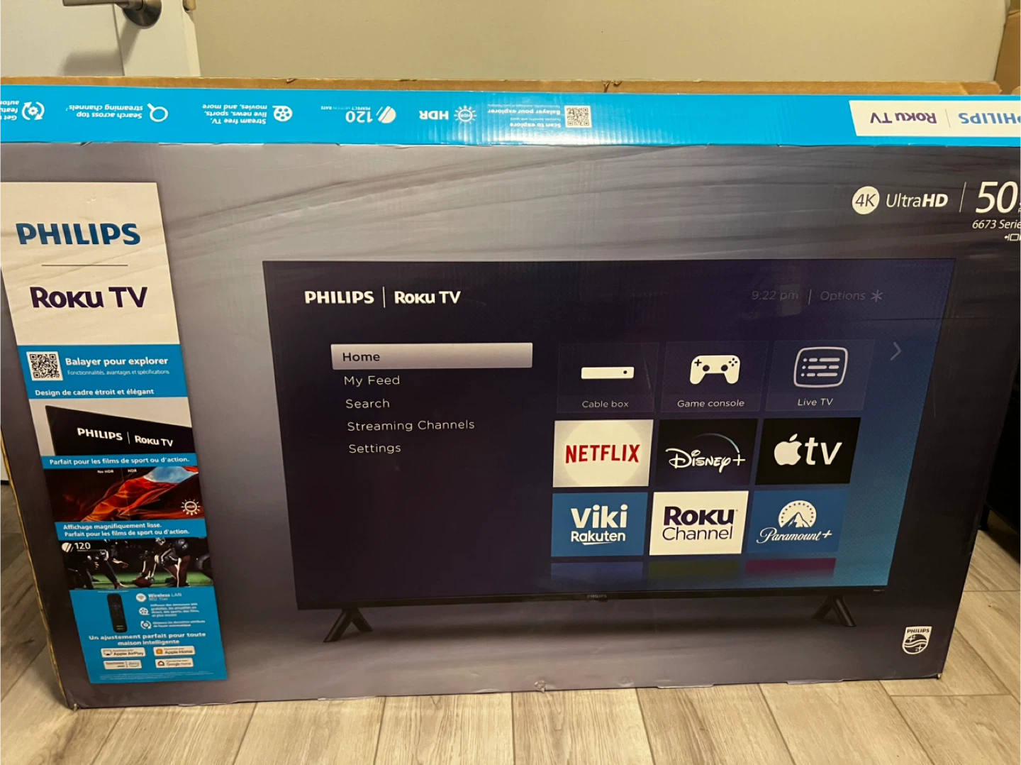 Philips 50" 4K UHD Roku TV - photo 2