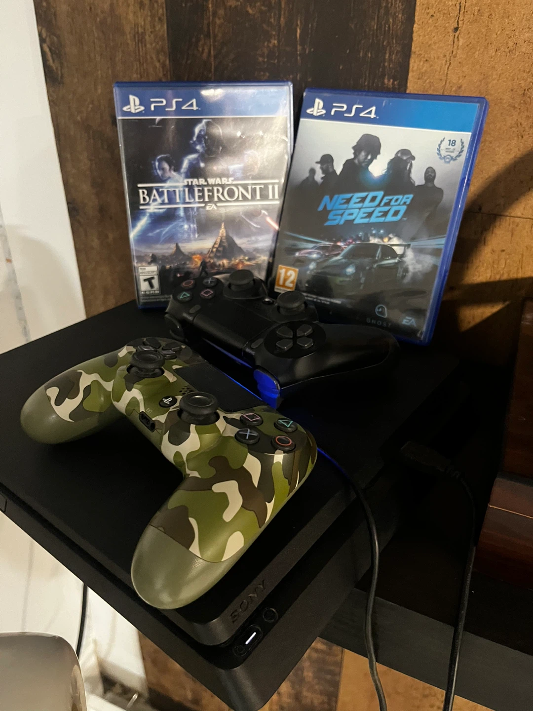 Sony PlayStation 4 Slim Bundle with Games and Controllers