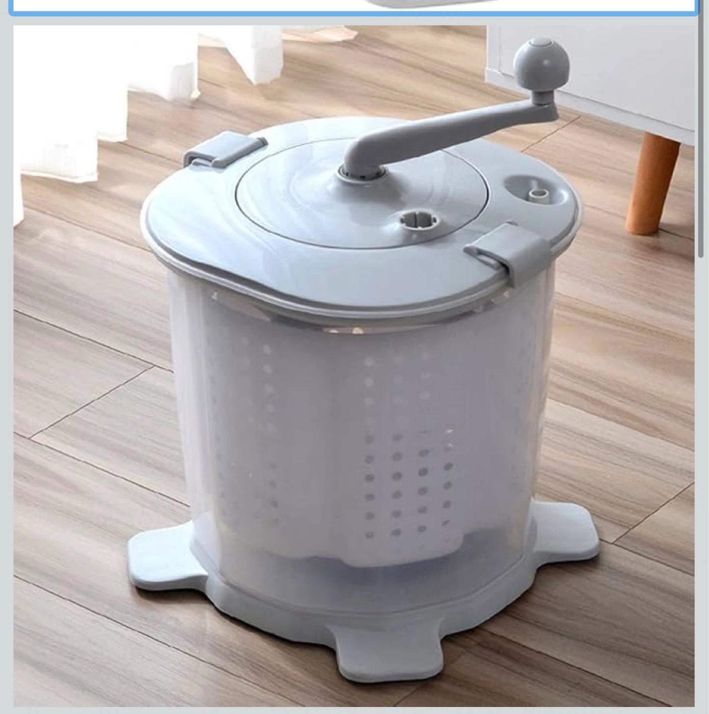 Portable Hand Crank Washing Machine Dehydrator