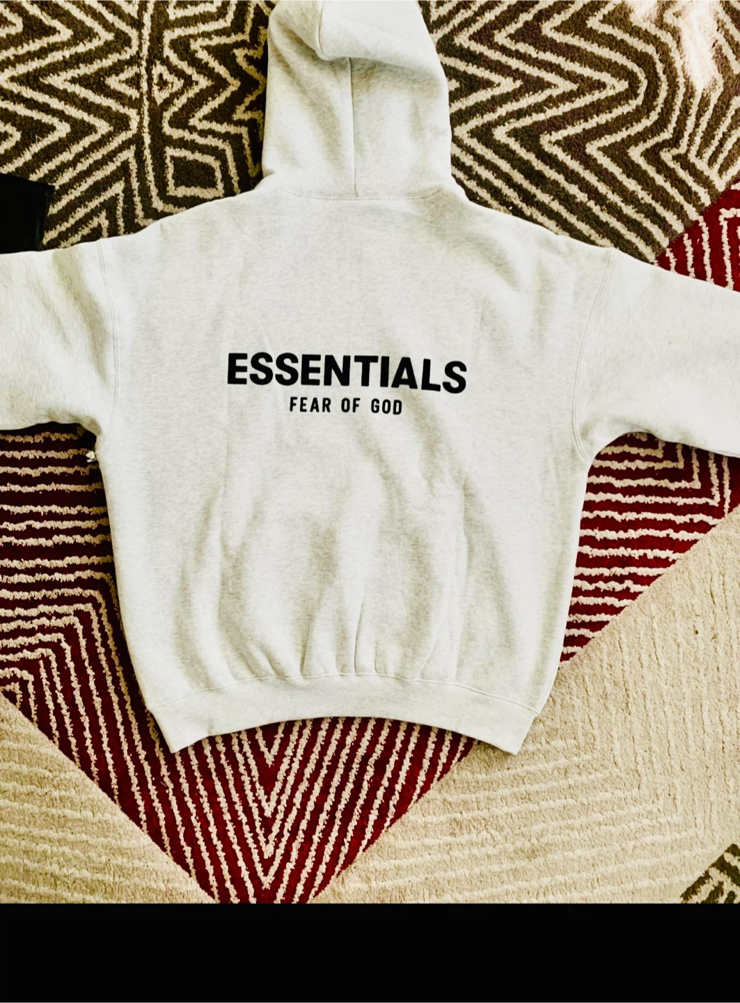 ESSENTIALS Fear of God Hoodie Grey Small - photo 2