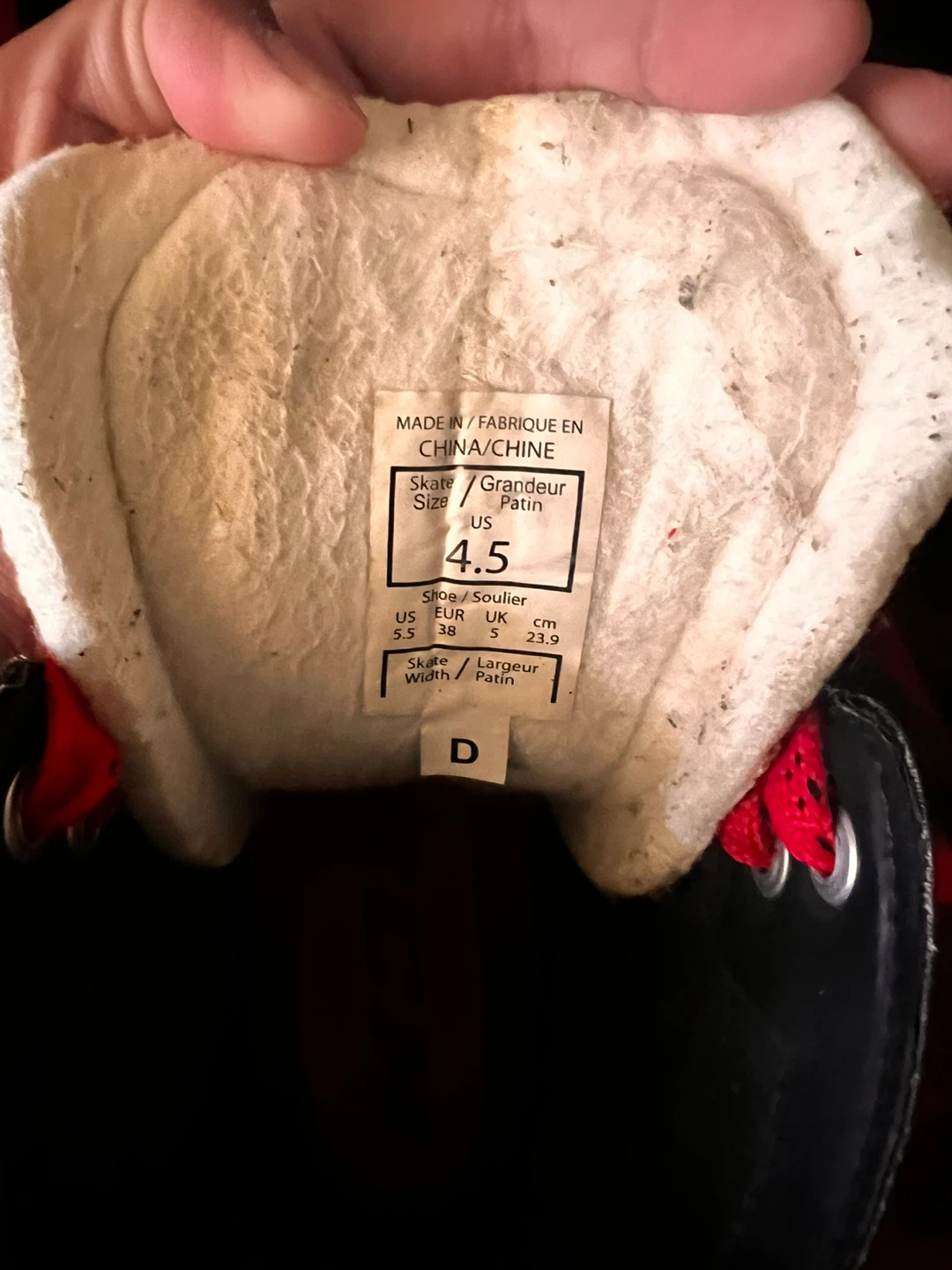 CCM FT360 Ice Hockey Skates Size 4.5 - photo 2