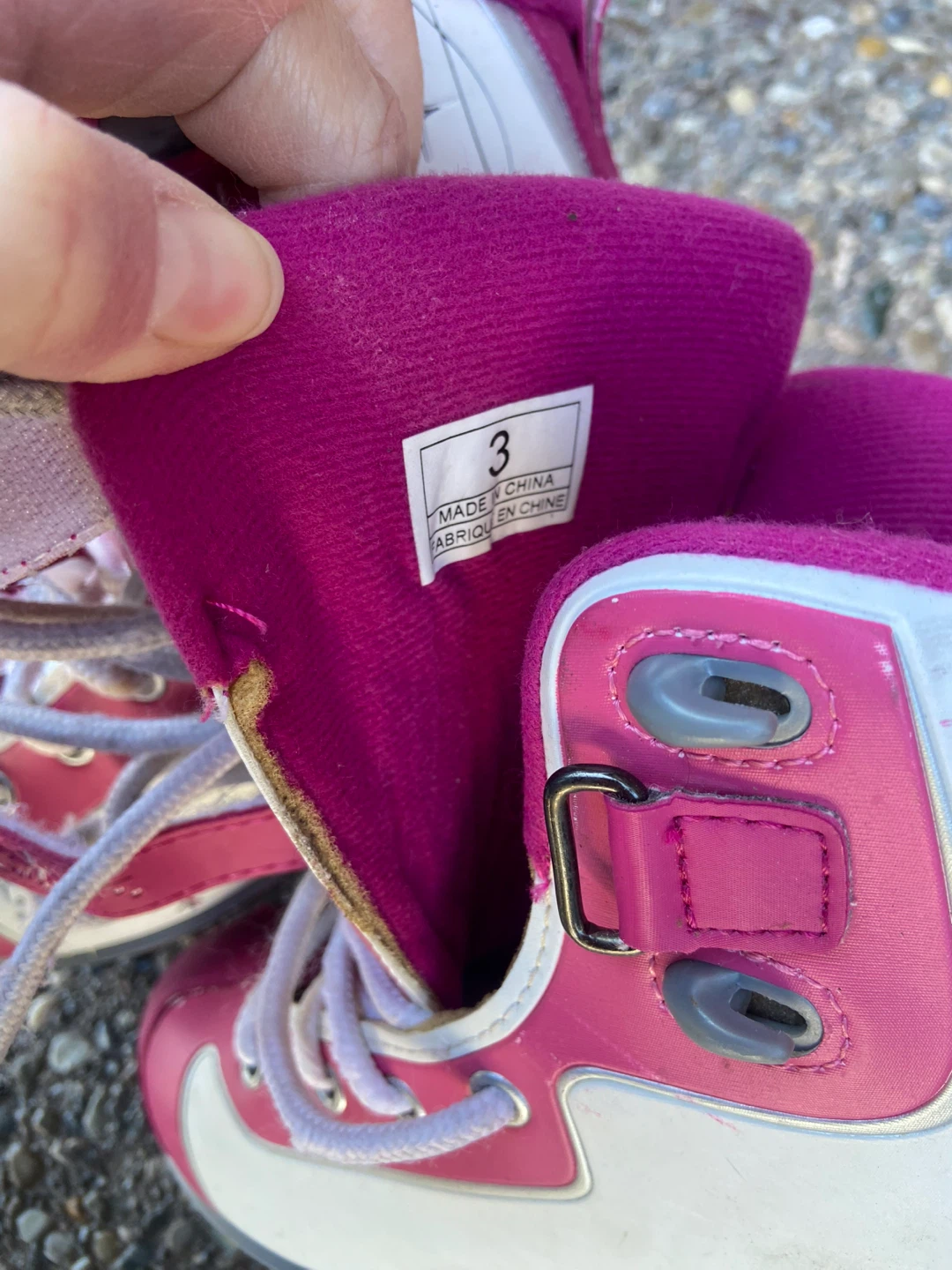 Reebok Figure Skates - Pink and White - photo 2