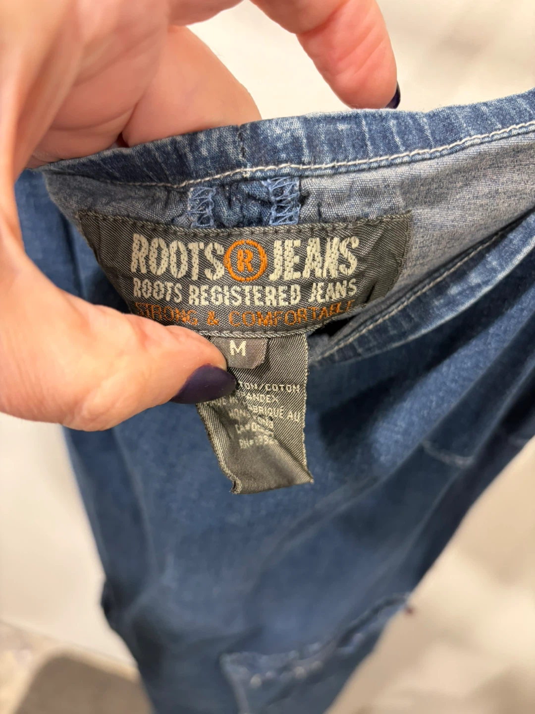 Roots Jeans Denim Dress Size M - photo 3