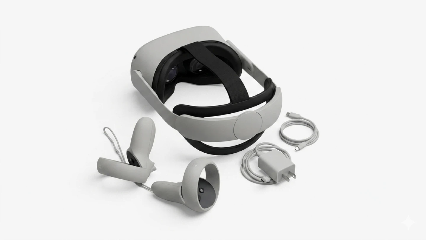 Oculus Quest 2 VR Headset with Carrying Case