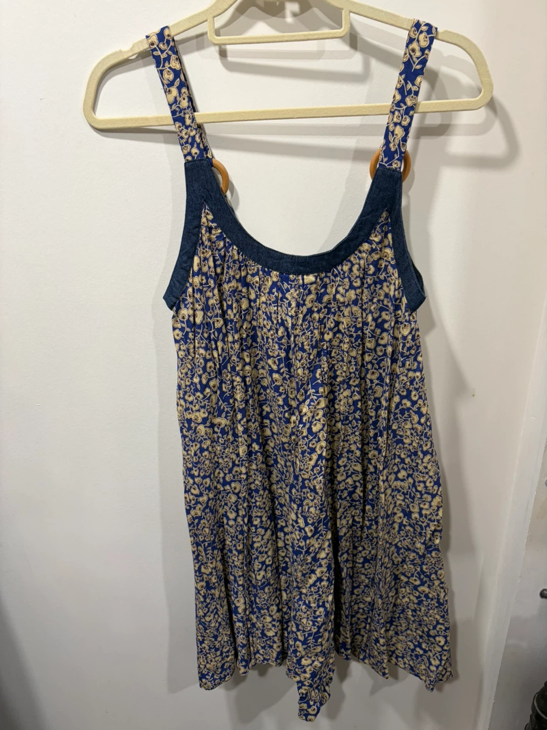 French Connection Blue Floral Dress Size 8 - photo 2