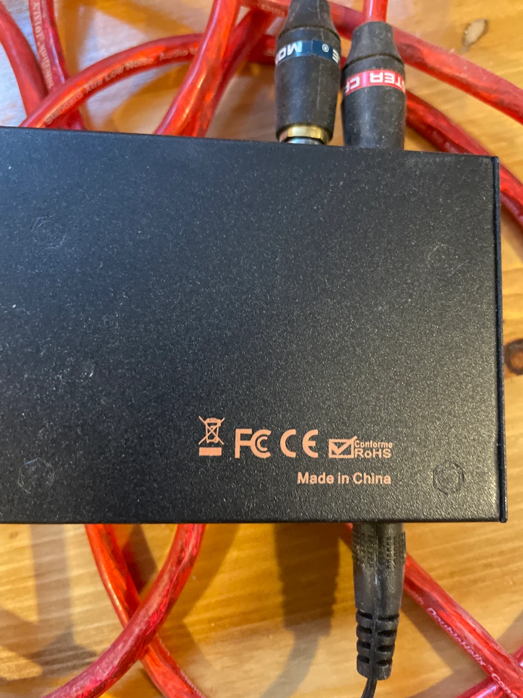Black Audio Converter Box I have two