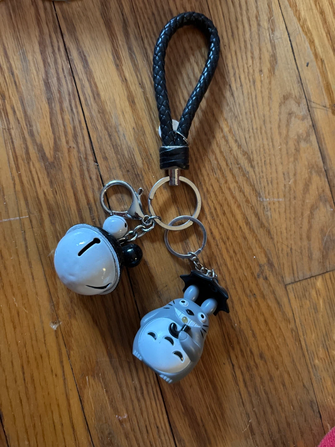 Totoro and Bell Keychain