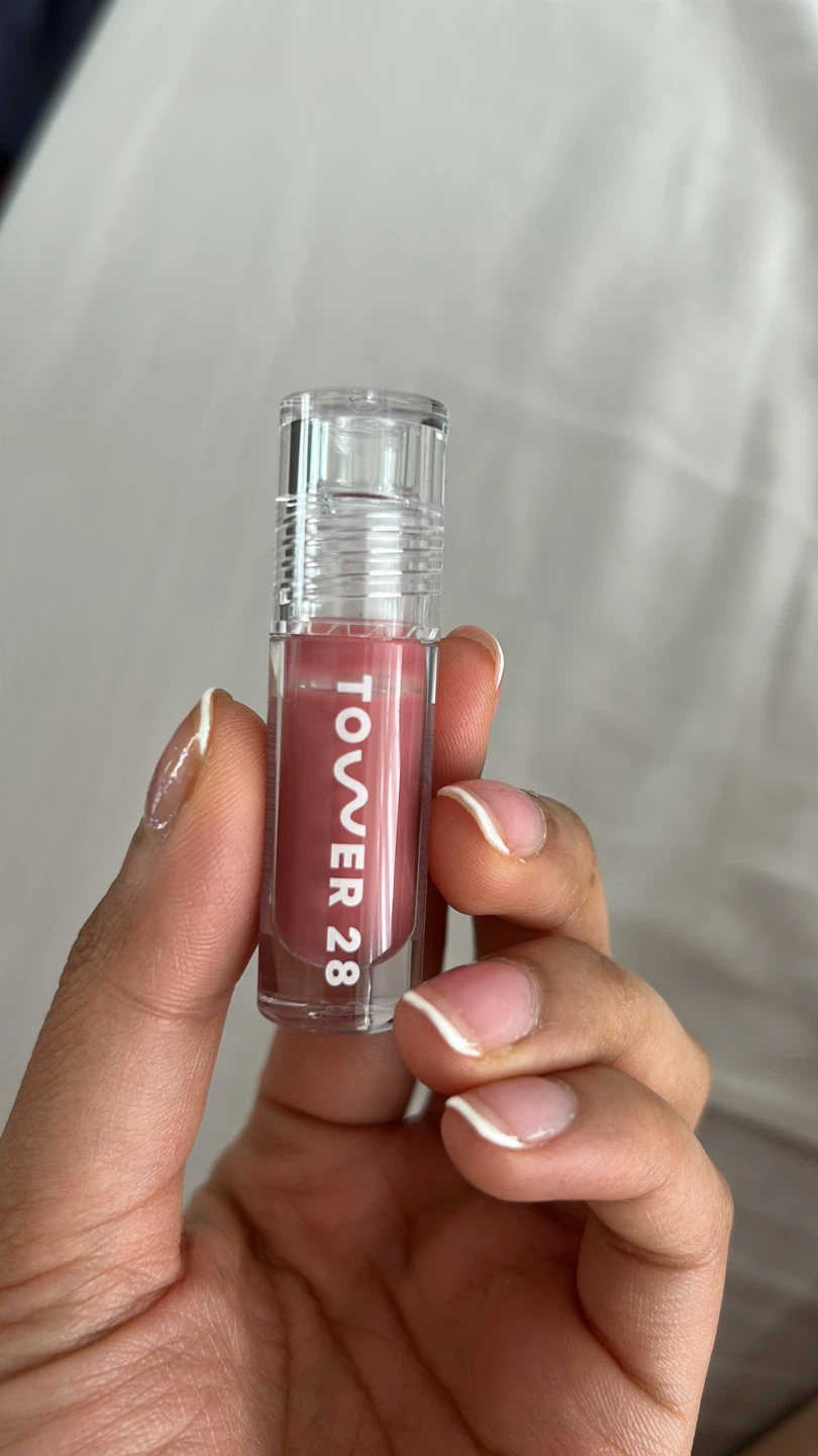 Tower 28 Beauty Lip Jelly Non-Sticky Lip Oil - Pistachio