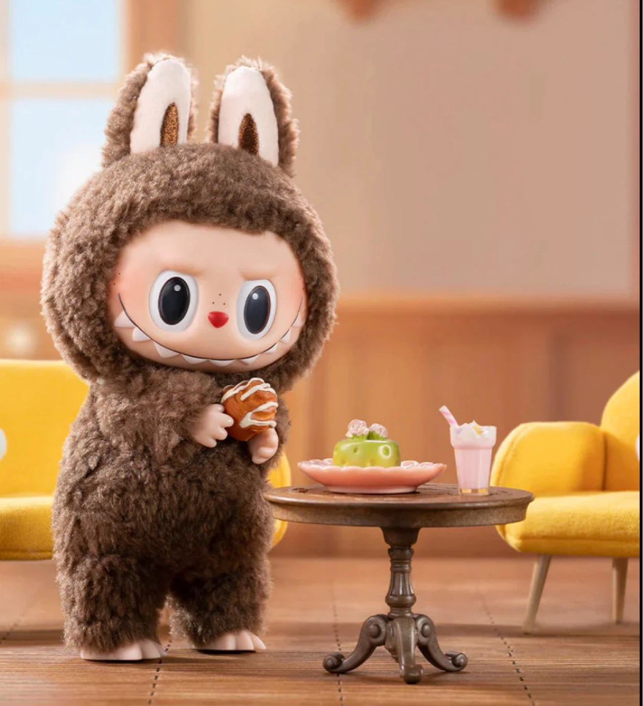 LABUBU THE SECRET CHESTNUT COCA RARE POPMART-REAL