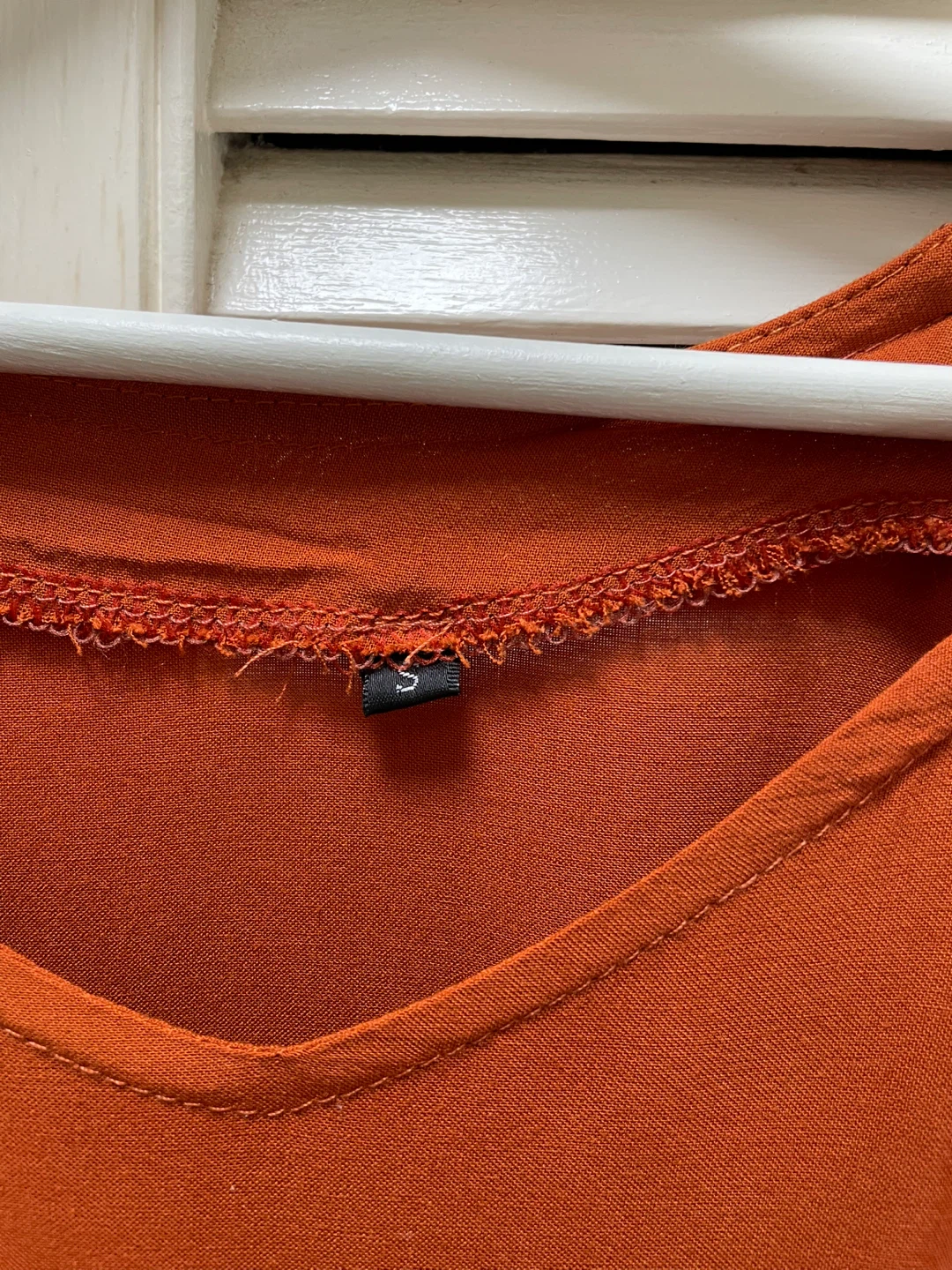 Terracotta Tiered Dress - Size S - photo 2