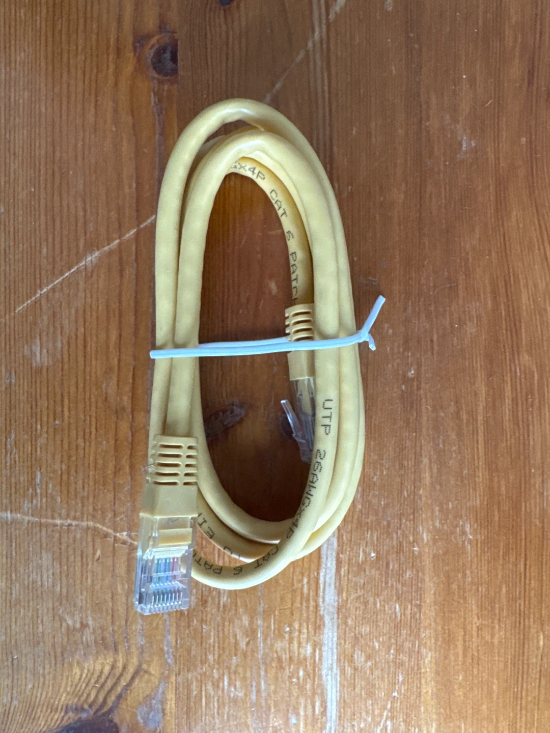 Yellow CAT 6 Patch Cable (4FT)