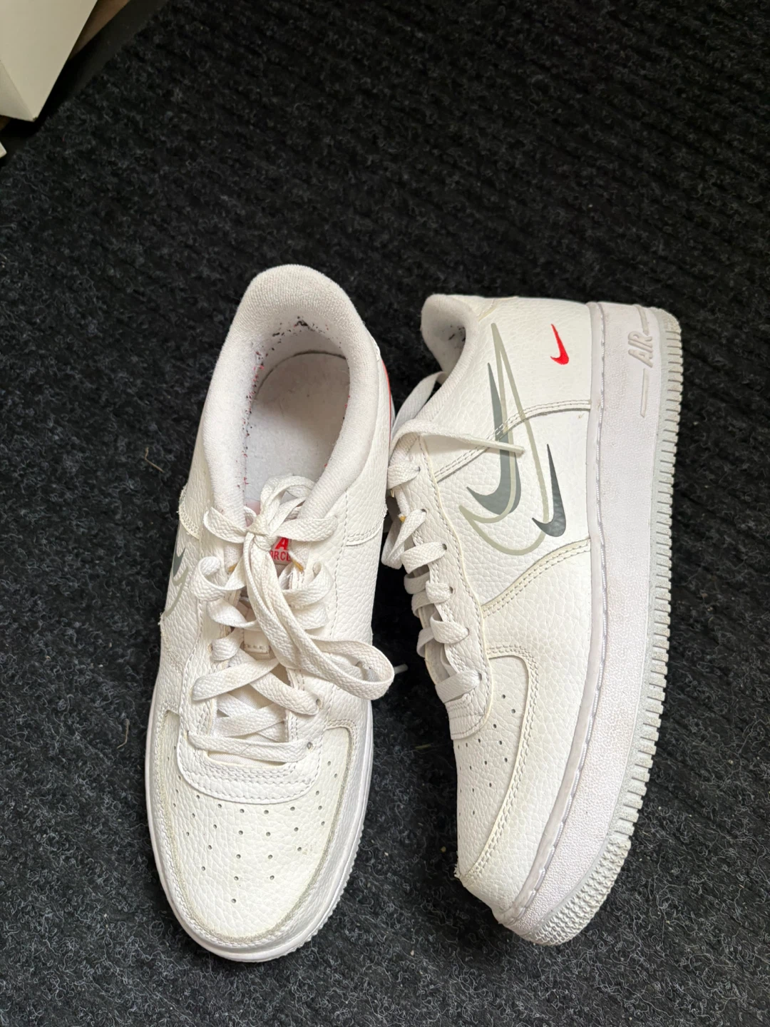 Nike Air Force White Sneakers - photo 2