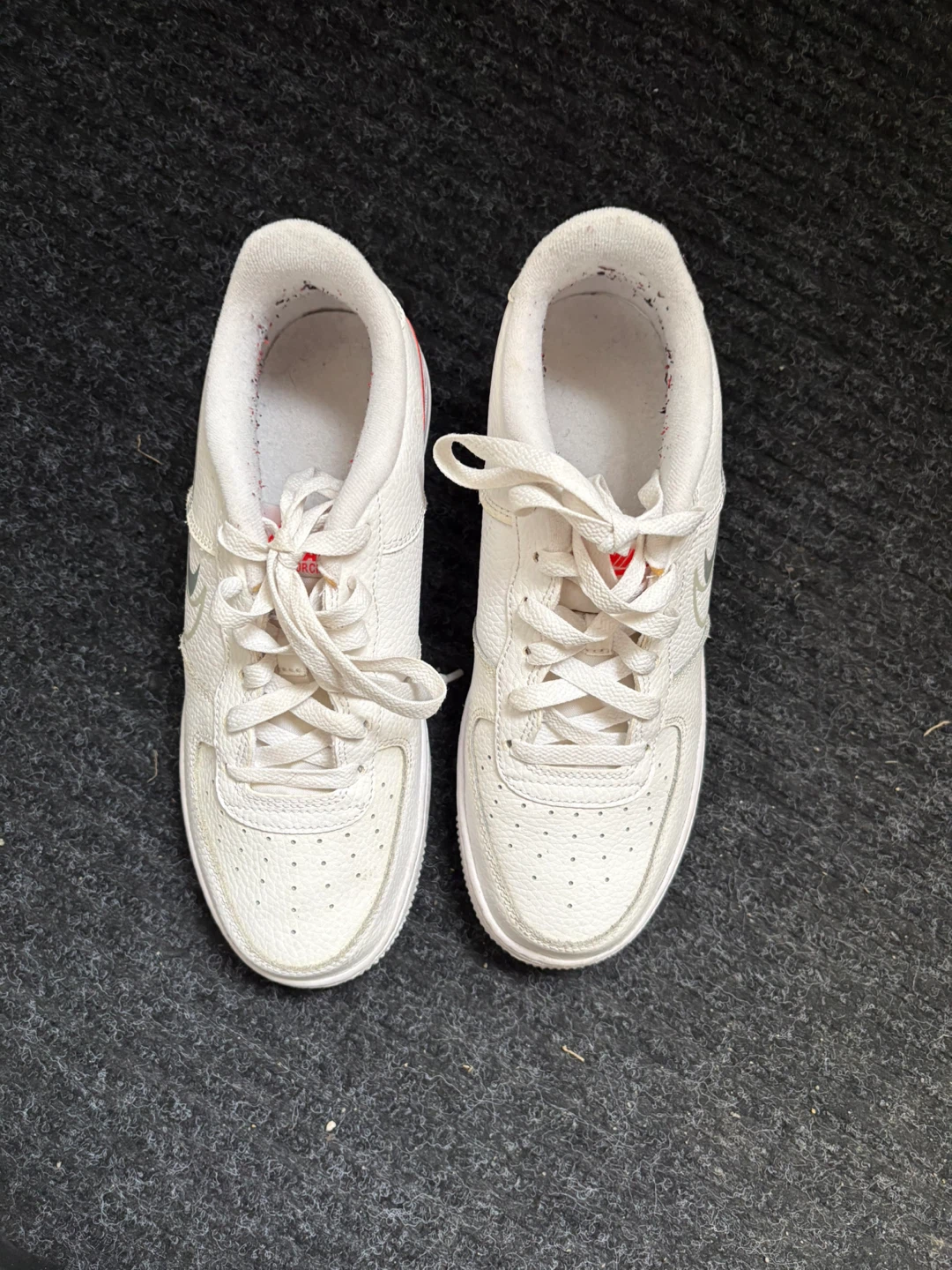 Nike Air Force White Sneakers - photo 3