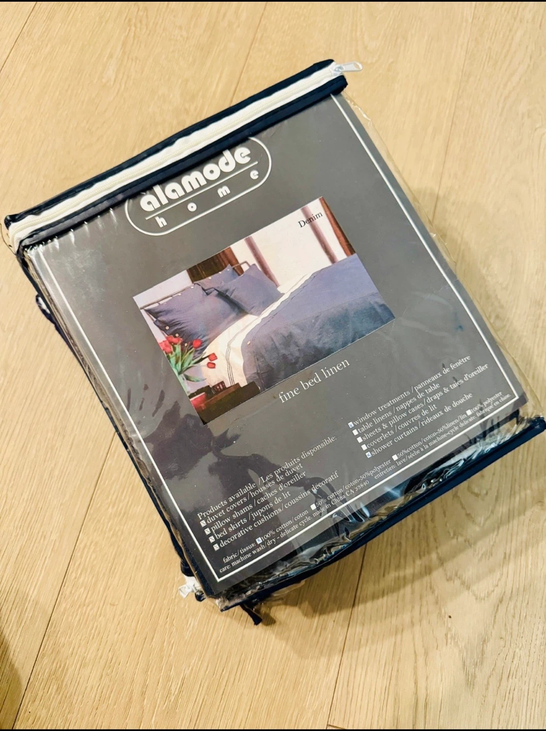 Alamode Home Denim Bed Linen –  | $7 Each | New in Package - photo 3