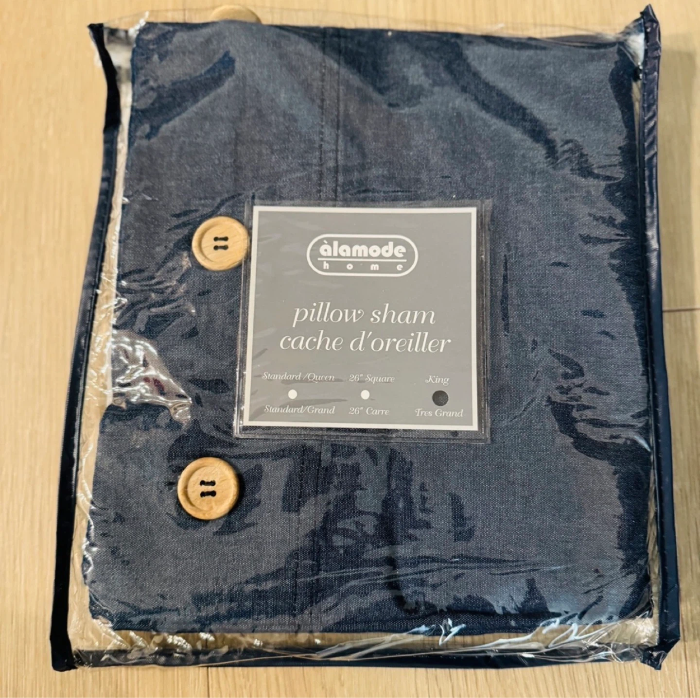 Alamode Home Denim Bed Linen –  | $7 Each | New in Package - photo 4