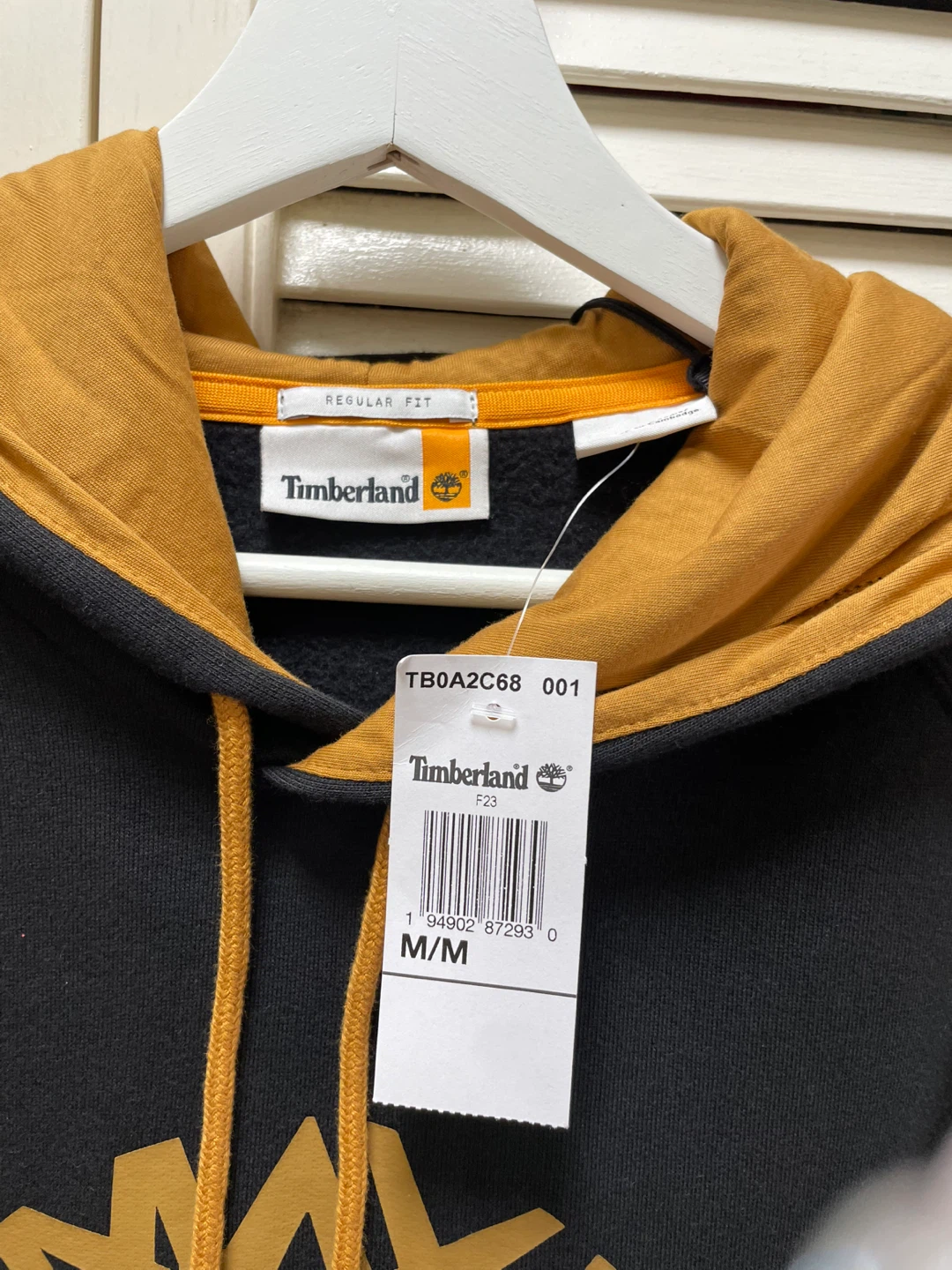 Timberland Hoodie - Black/Gold - Size M/M - photo 5