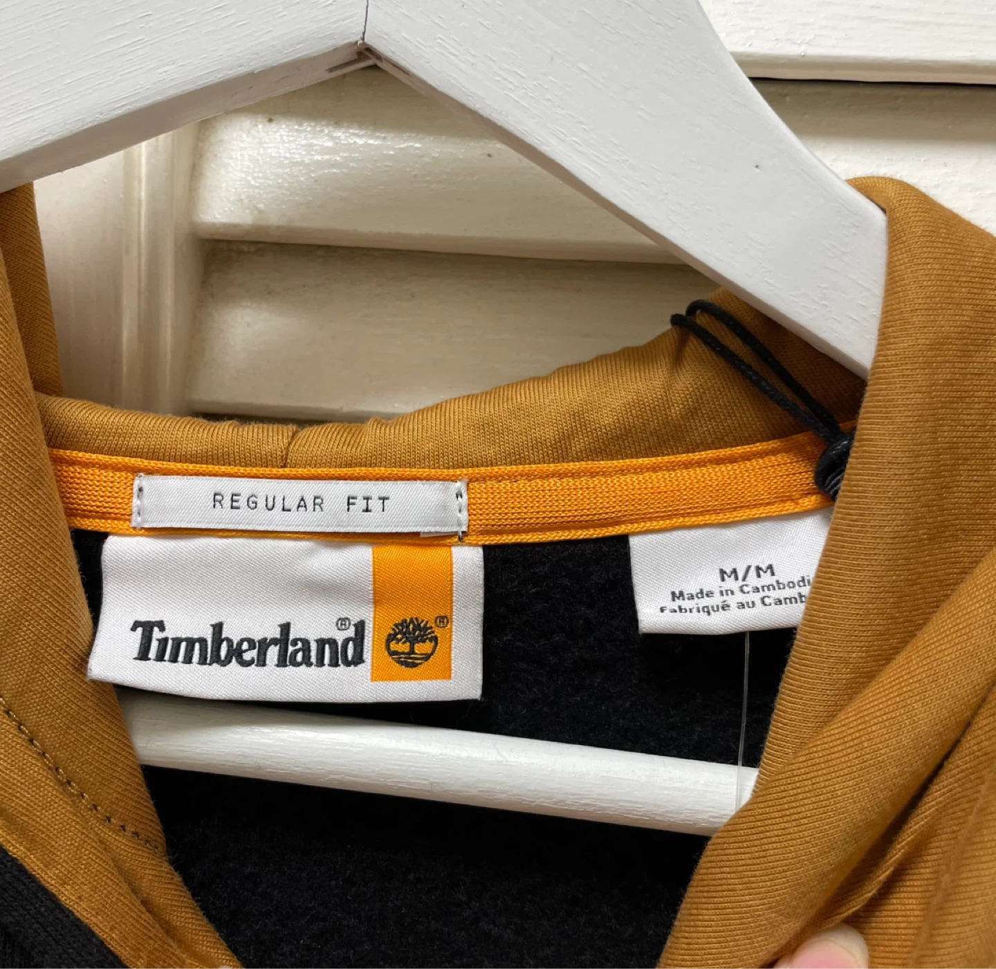 Timberland Hoodie - Black/Gold - Size M/M - photo 2