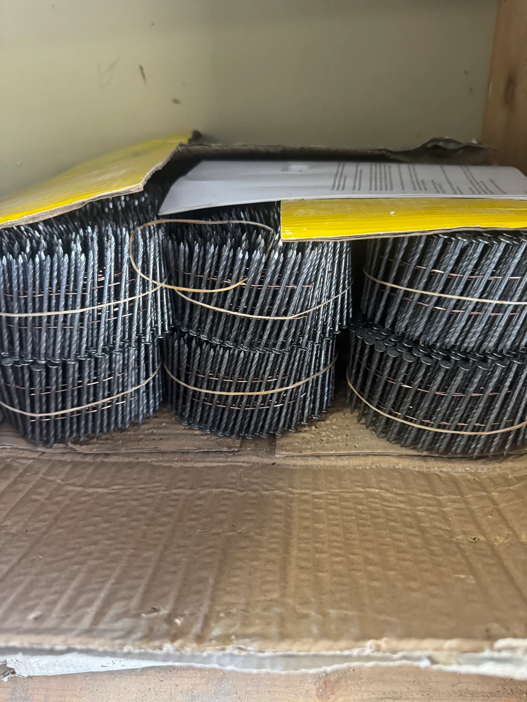 Coil Roofing Nails box