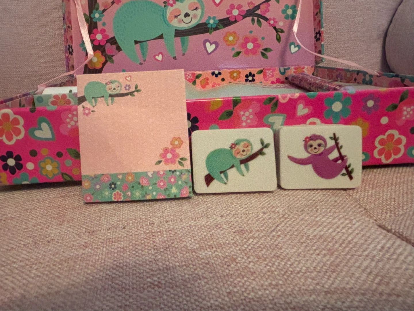 Sloth Stationery Set with Pen - photo 5