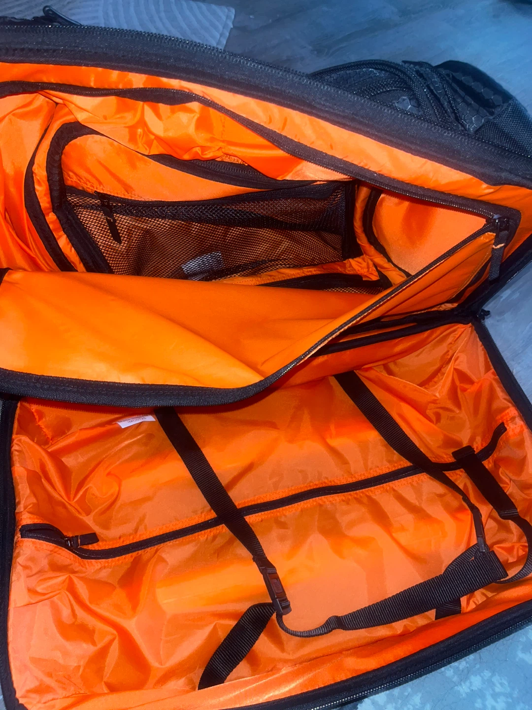 Uline Black Rolling Duffel Bag - photo 5