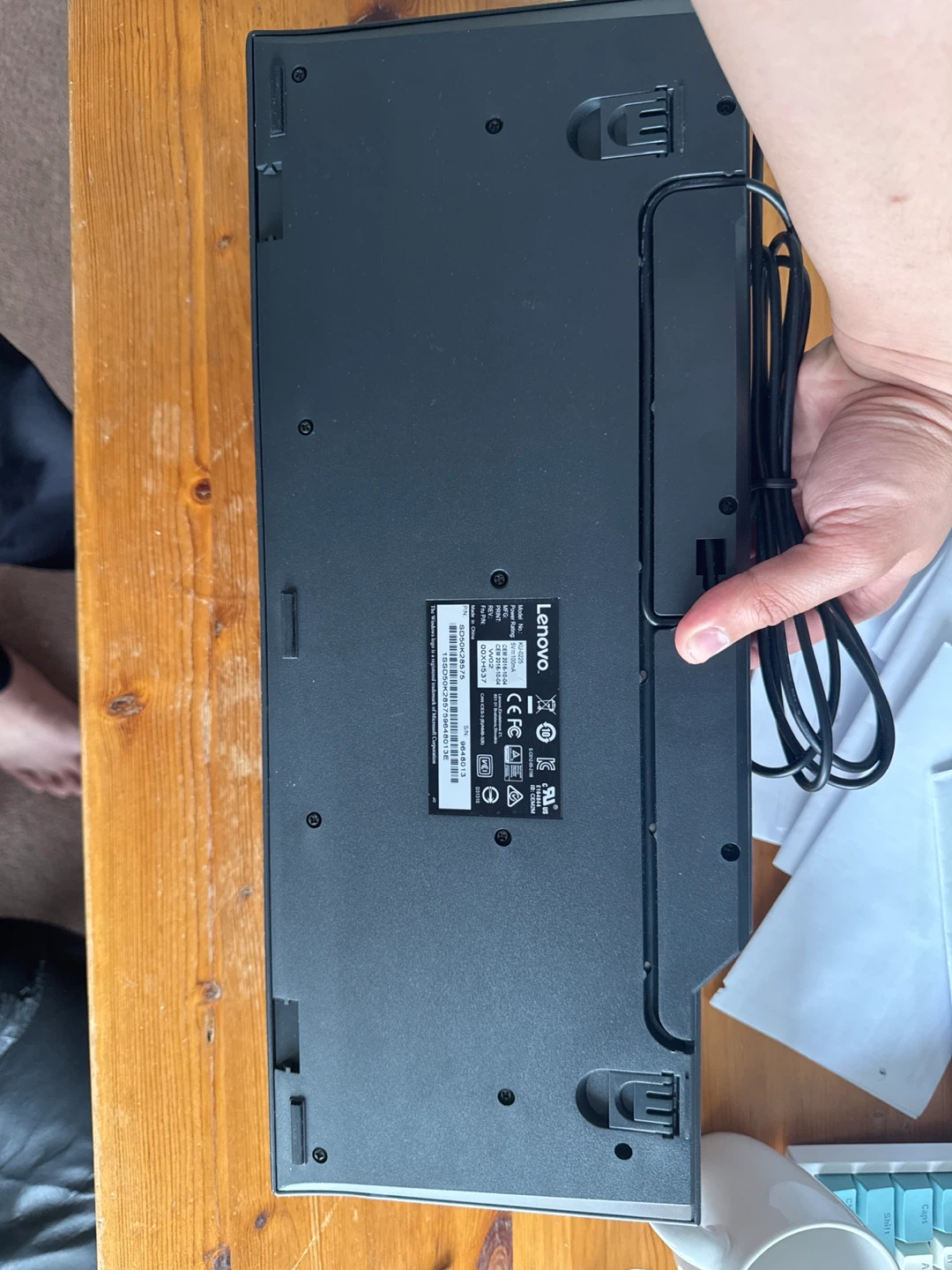 Lenovo Wired Keyboard - photo 2