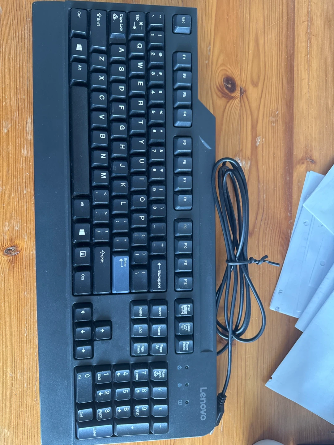 Lenovo Wired Keyboard