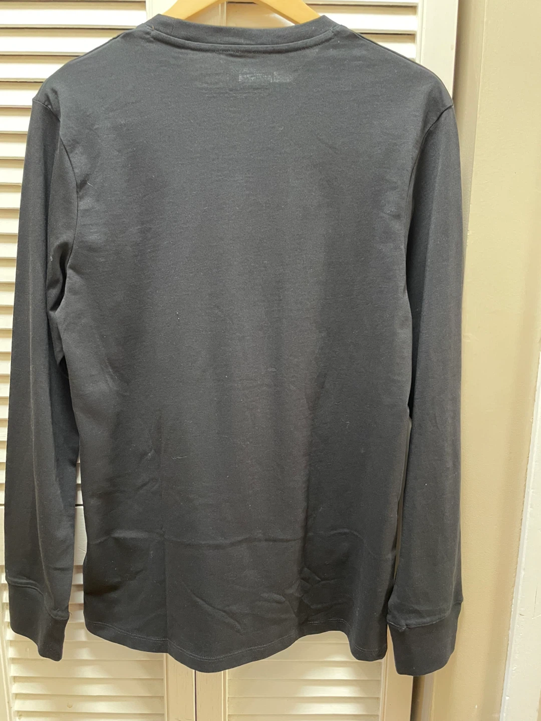 Timberland Men's Long Sleeve Shirt - Black - Size S/P - photo 4