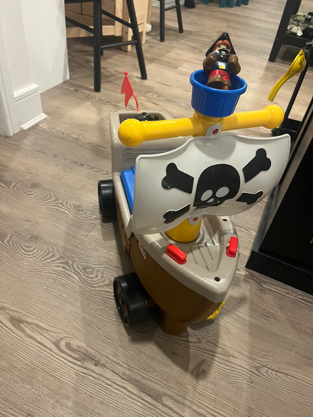 Little Tikes Pirate Ship Ride-On Toy - photo 3