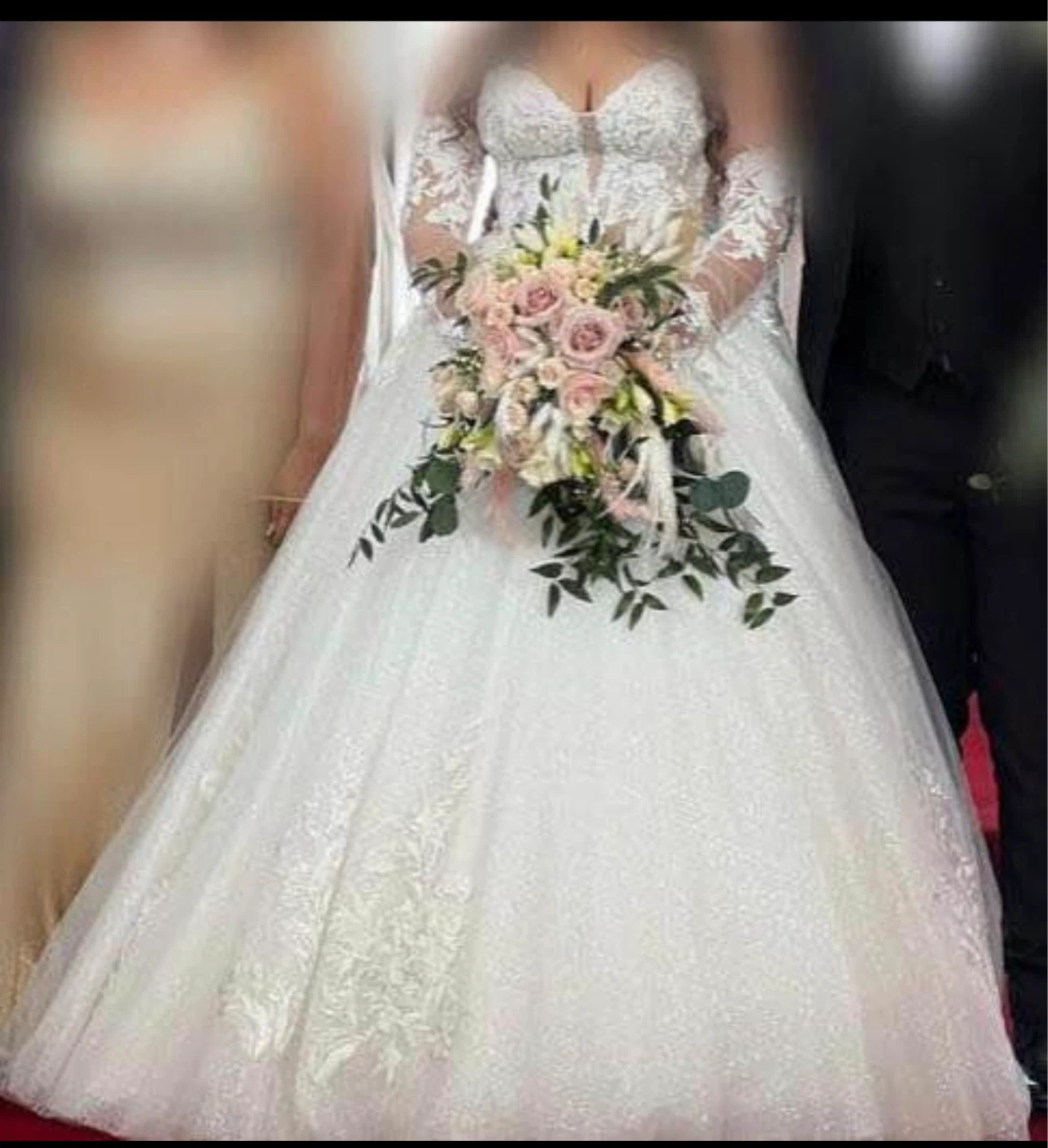 Strapless Ball Gown Wedding Dress - photo 2