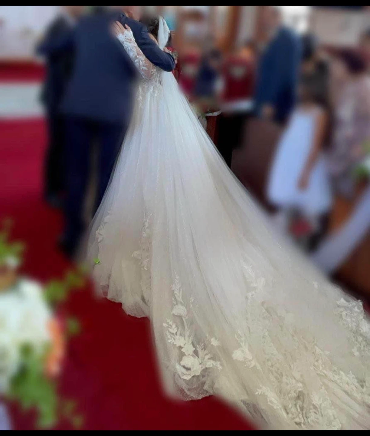 Strapless Ball Gown Wedding Dress - photo 4