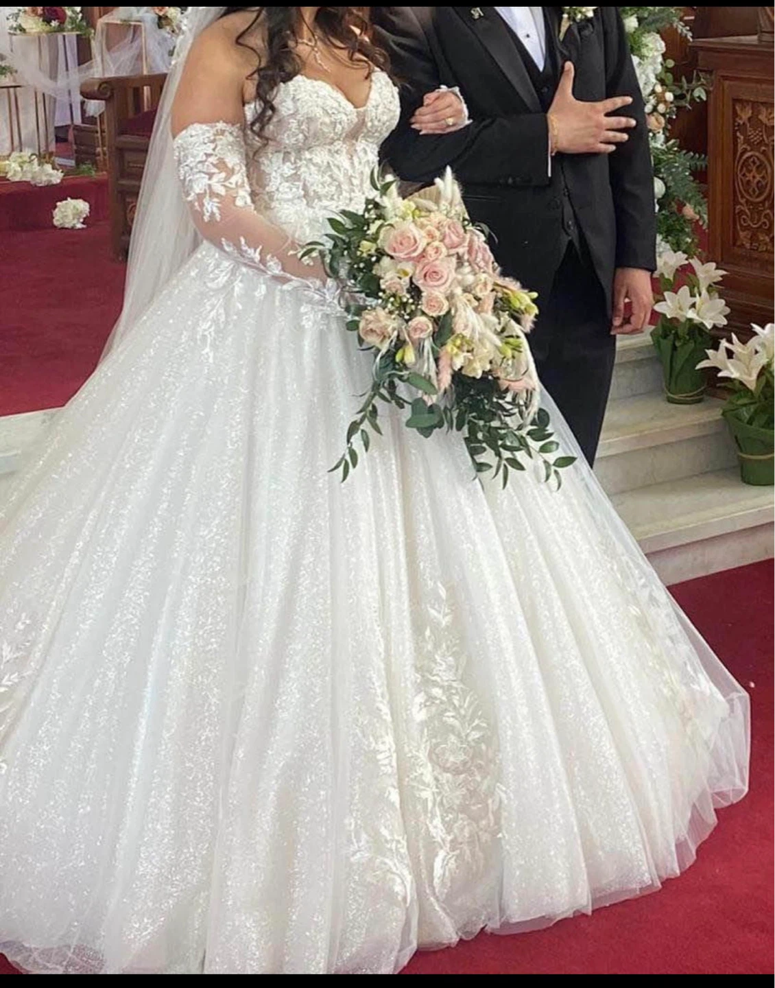 Strapless Ball Gown Wedding Dress