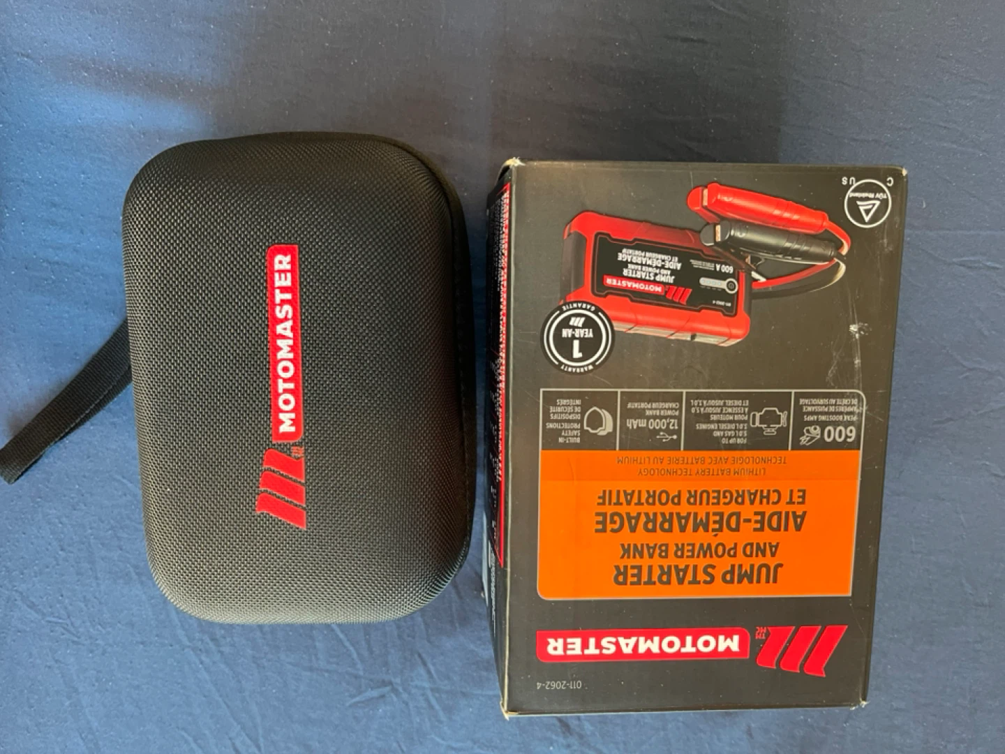 Motomaster Jump Starter and Power Bank