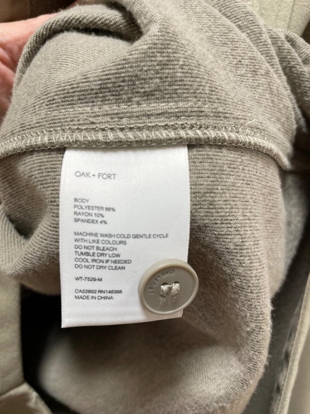 OAK + FORT Jacket - photo 2