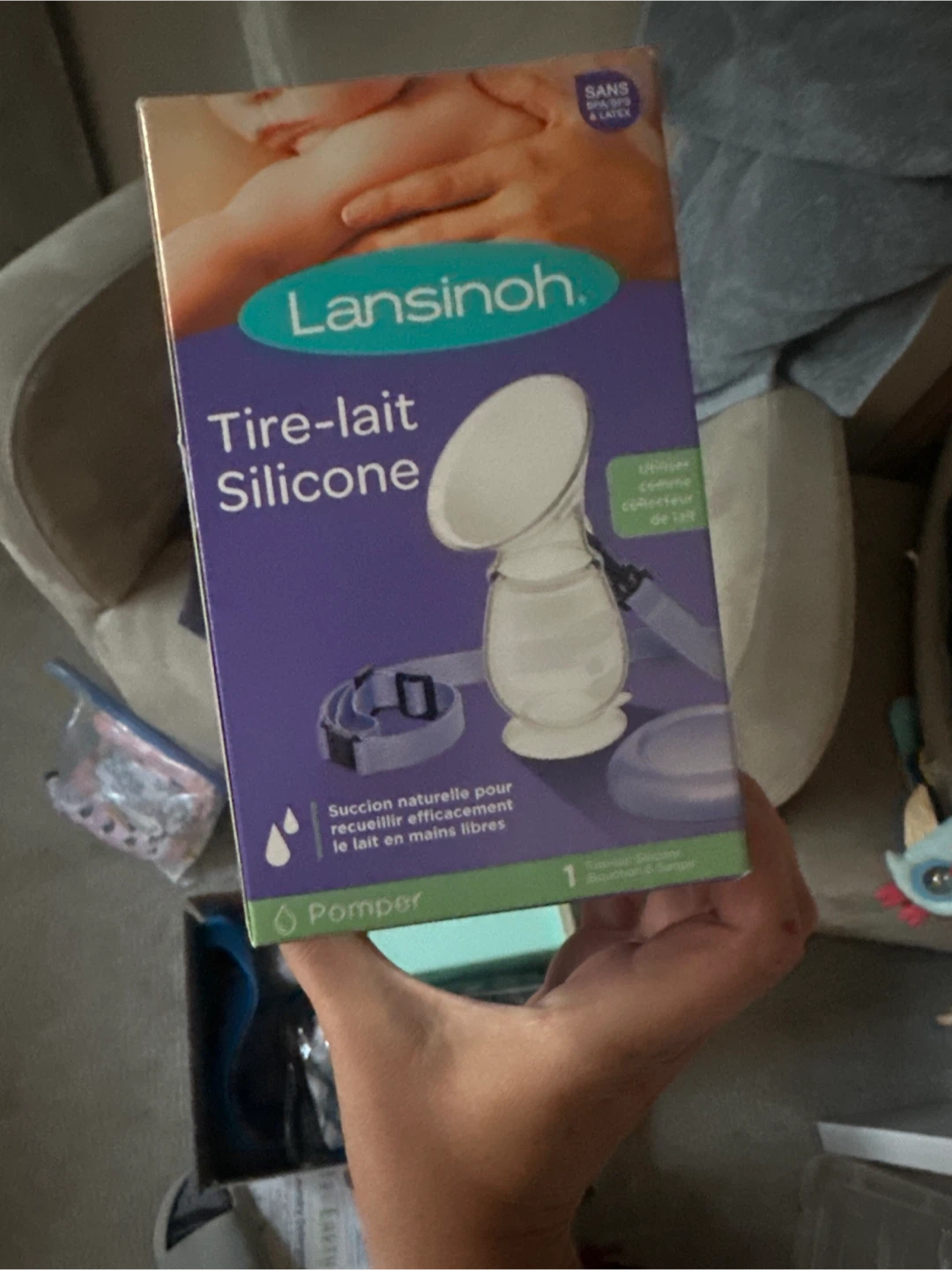 Lansinoh Silicone Breast Pump SEALED brand new