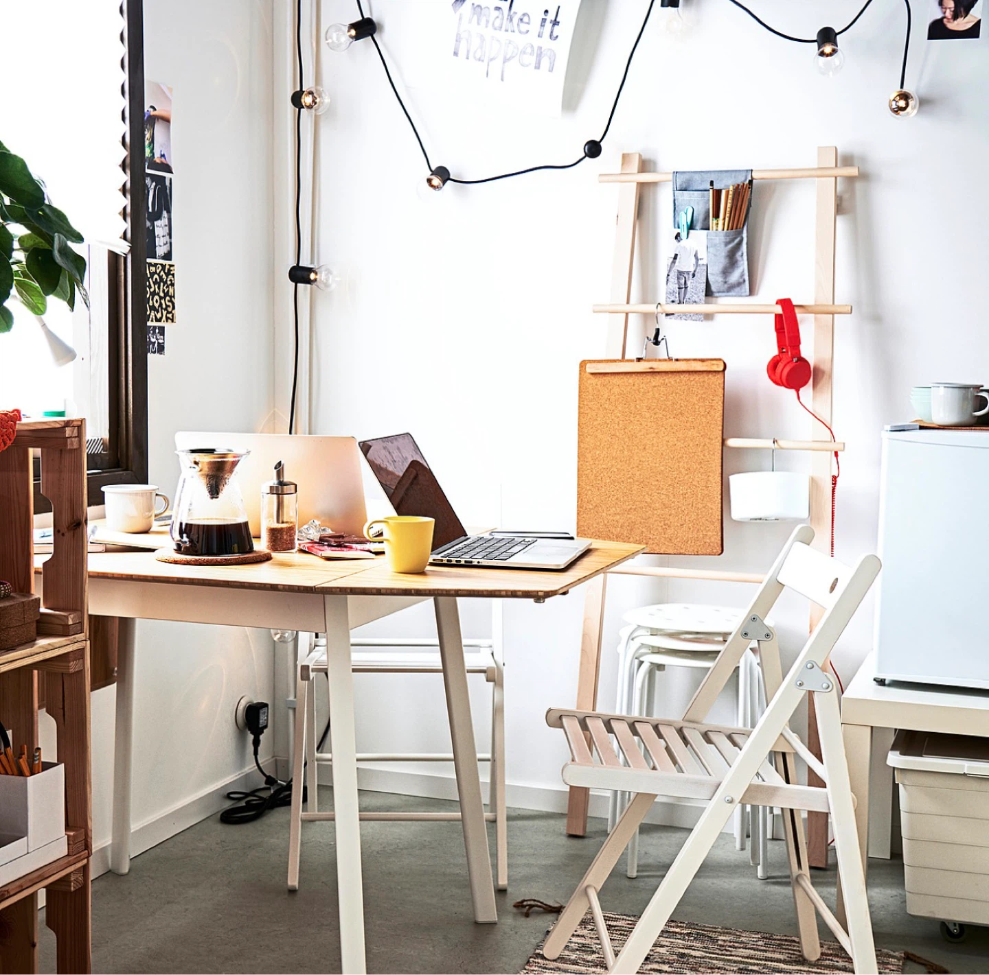 IKEA NORBERG Drop-Leaf Table - photo 2