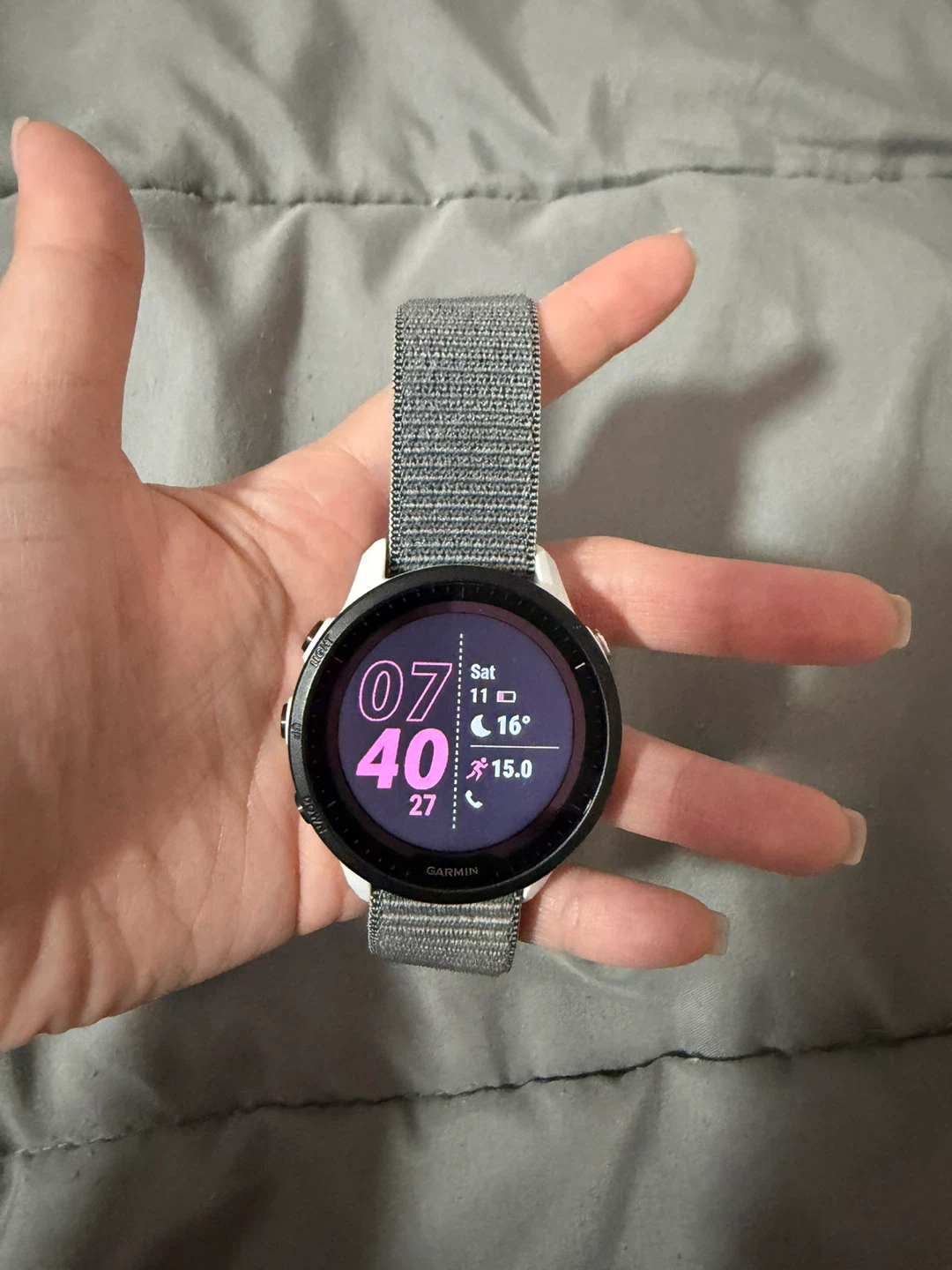 Garmin Forerunner 955 Solar Smartwatch - Whitestone