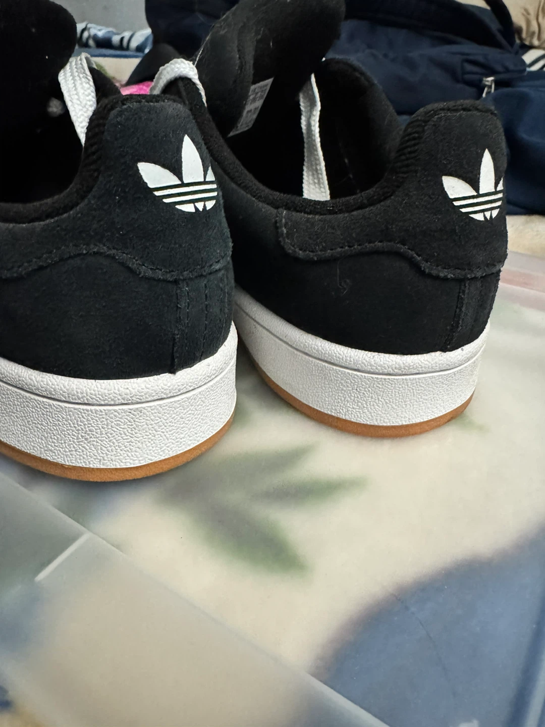 Adidas Campus 00s Black White Gum Sole Shoes