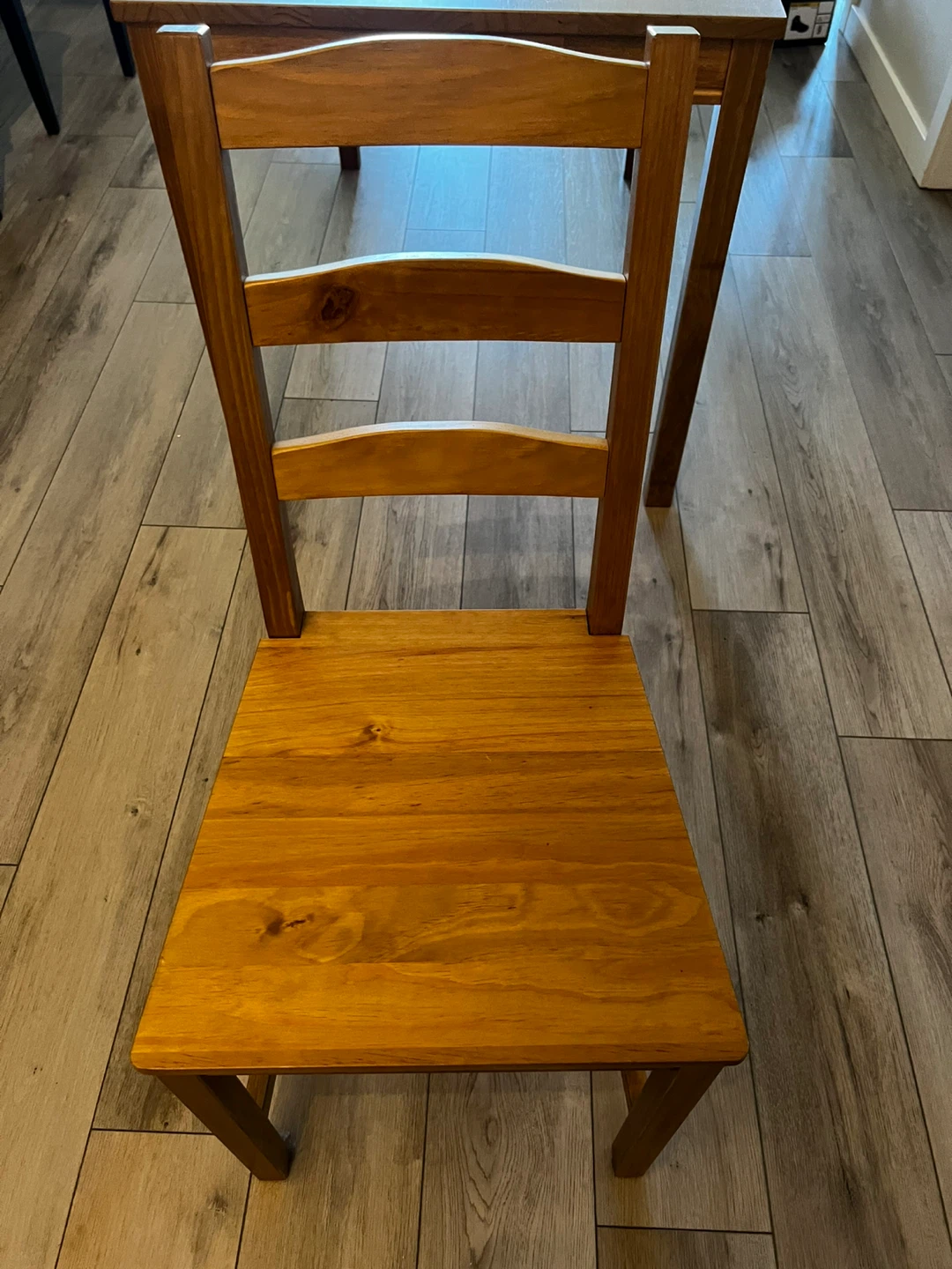 Wooden Dining Table with 4 Chairs - photo 4