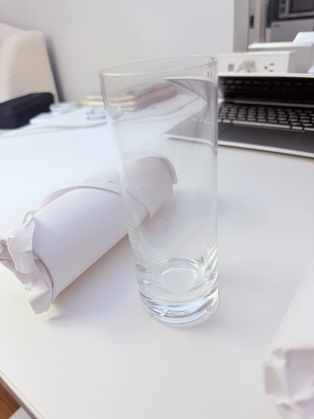 Set of 12 Clear Glass Tumblers
