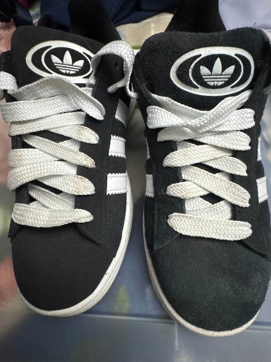 Adidas Campus 00s Black White Gum Sole Shoes - photo 3