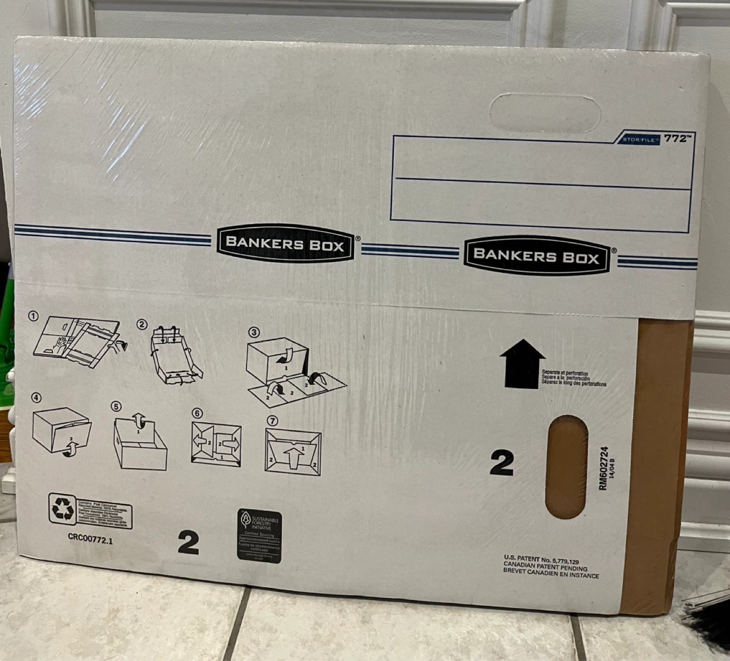 🆕Bankers Box 3-Pack Basic-Duty Letter/Legal Storage Boxes - photo 4