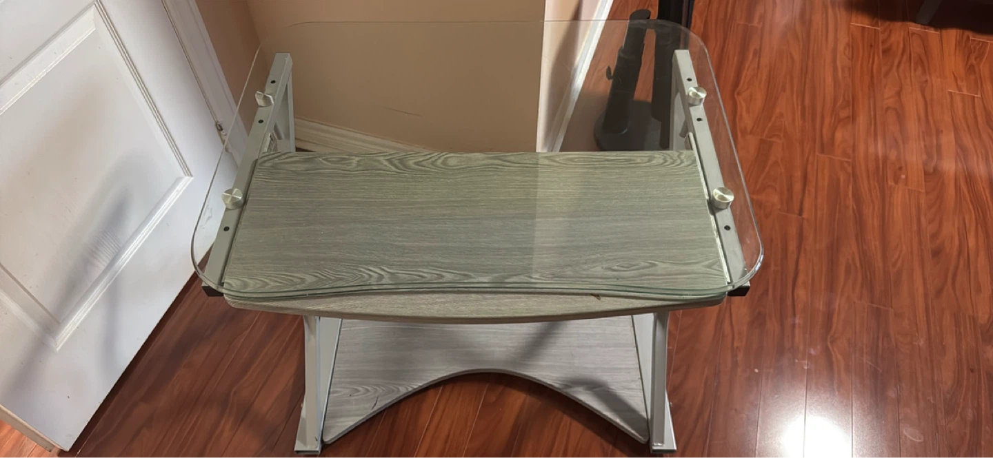 Glass desk - photo 3