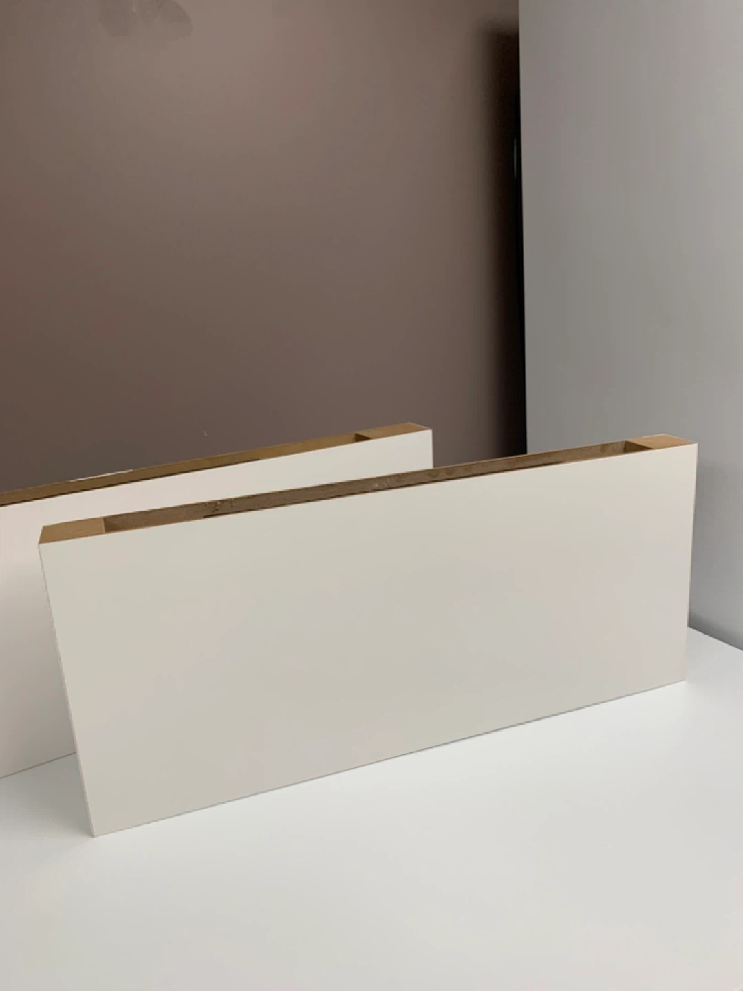 White Floating Shelves (Set of 2) - photo 2