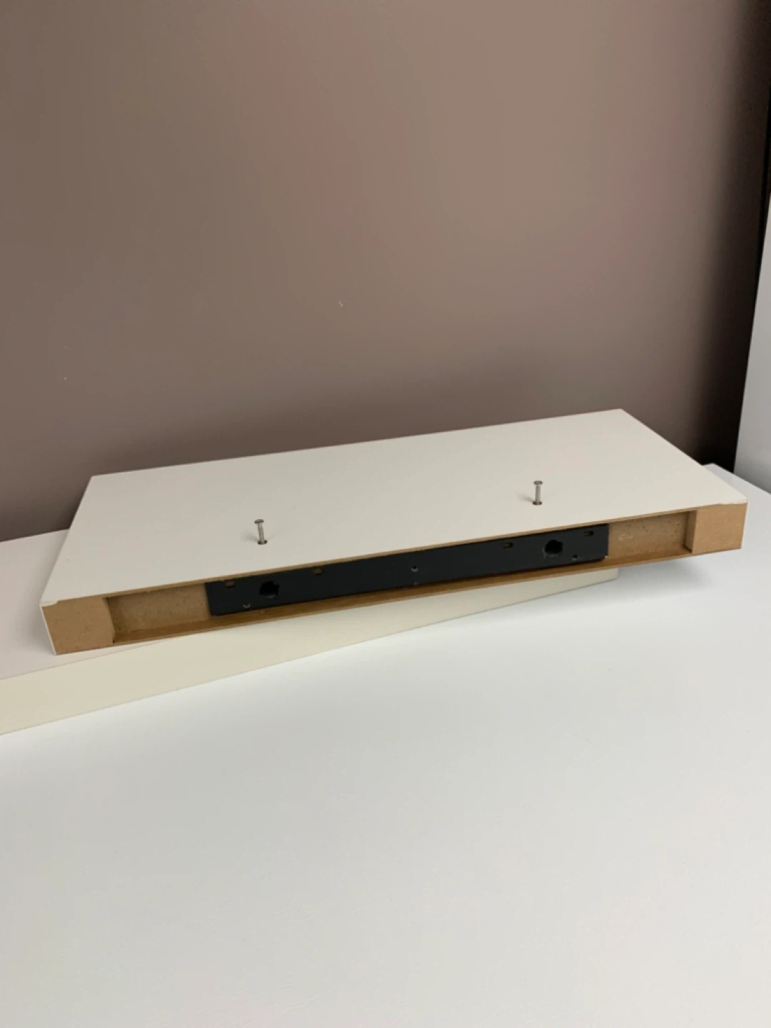 White Floating Shelves (Set of 2) - photo 5