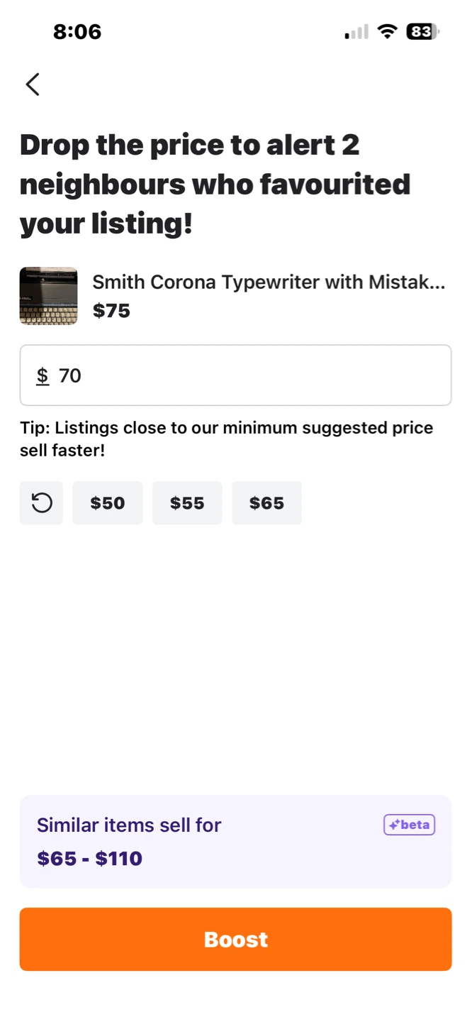 Smith Corona Typewriter with Mistake Correction - photo 3